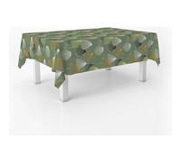 ECOMMERC3 | Mantel Hule Mesa Rectangular Tamaño 140x140 cm - Estilo, Durabilidad y Fácil Limpieza para tu Mesa - Mantel Hule Antimanchas e Impermeable - DUERO Verde