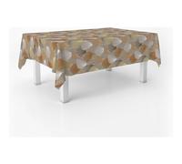 ECOMMERC3 | Mantel Hule Mesa Rectangular Tamaño 180x140 cm - Estilo, Durabilidad y Fácil Limpieza para tu Mesa - Mantel Hule Antimanchas e Impermeable - DUERO MARRÓN