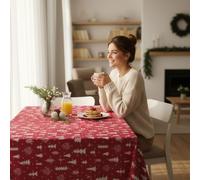 ECOMMERC3 | Mantel Hule Mesa Rectangular Tamaño 180x140 cm Estilo, Durabilidad y Fácil Limpieza para tu Mesa - Mantel Hule Antimanchas e Impermeable