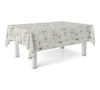 ECOMMERC3 | Mantel Hule Mesa Rectangular Tamaño 220x140 cm Estilo, Durabilidad y Fácil Limpieza para tu Mesa - Mantel Hule Antimanchas e Impermeable