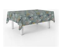 ECOMMERC3 | Mantel Hule Mesa Rectangular Tamaño 250x140 cm - Estilo, Durabilidad y Fácil Limpieza para tu Mesa - Mantel Hule Antimanchas e Impermeable - DUERO Azul