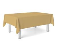 ECOMMERC3 | Mantel Hule Tamaño 260x140 Repelente Manchas - Mantel Hule Color Mostaza 100% Made in Spain NO traspasan Líquidos