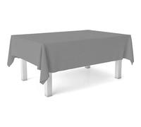 ECOMMERC3 | Mantel Hule Tamaño 300x140 Repelente Manchas - Mantel Hule Color Gris 100% Made in Spain NO traspasan Líquidos