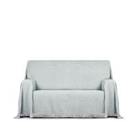 ECOMMERC3 | Plaid Multiusos Alessia Tamaño 300x260 cm - Colcha Multiusos Color Cielo Cubrecama Decorativo para Sofá y Cama