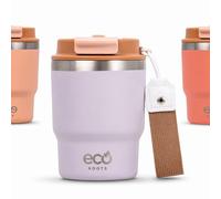 ECOROOTS Evergreen - Termo Café para Llevar 360 ml I Taza Térmica Antigoteo Sin BPA I Vaso Térmico para Café I Acero Inoxidable I Travel Mug para Bebidas Frías y Calientes I Vaso playa (LILA LAVANDA)
