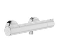 Ecostat Grifo con termostato (Ancho: 29,6 cm, Cromo, Resplandeciente)