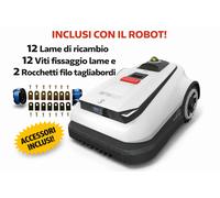 ECOVACS GOAT A1600 Robot Cortacésped LiDAR PRO Kit Recambio Cuchilla Filo