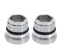 ECSiNG 2 adaptadores M18.5-M22 macho a macho. Compatible con IKEA compatible con GROHE compatible con Neoperl TJ adaptador de grifo mezclador de latón