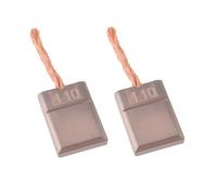 ECSiNG 2 Pares de Escobillas de Carbón para Destornillador Inalámbrico (3 X 10 X 13,5 Mm) Compatible con Bosch Gsr 18V-Li Professional (3 601 H66 100)