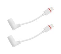 ECSiNG 2 Piezas de Adaptador USB-C A Panel Solar Compatible con Ring Conector de Barril Compatible con Ring Super Panel Solar