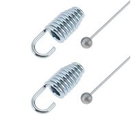 ECSiNG 2 Piezas de Cable Bowden con Resorte para Cortacésped Cable de Transmisión para Freno de Motor Acelerador Y Tracción de Las Ruedas