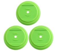 ECSiNG 3 piezas de base de hoja de cortacésped cubierta de plástico para herramientas eléctricas inalámbricas de césped recortadoras de jardín 64 x 20 mm, verde
