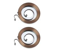 ECSiNG Paquete de 2 resortes de arranque de retroceso de motosierra OEM 11181900600 1118-190-0600 compatible con Stihl 024 026 028 032 034 MS340 MS280