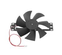 ECSiNG Ventilador de Cocina de Inducción Ventilador de Cocina de 18 V Longitud Total 14,4 Cm Diámetro de Las Aspas Del Ventilador 11 Cm Diámetro Del Orificio 2,3 Cm