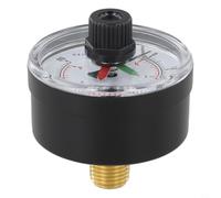 ECX2712B1 Medidor De Presión Para Filtro De Piscina Hayward Arena Y Cartucho 0-60 PSI 2 Pulgadas Latón Con Bisel Giratorio Para DEP100 C5030 EC65 Pieza De Repuesto Para Monitorear El Sistema De