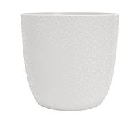 EDA - Cache de ópalo de 22 cm de diámetro, Color Blanco Marfil
