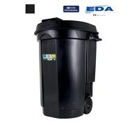Eda Cubo de Basura con Ruedas 110 Lt. (Pack de 2)