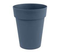 EDA - Maceta de florero de 44 cm de diámetro - Volumen 50 L - Ø 44 x 53 cm - Azul Jean