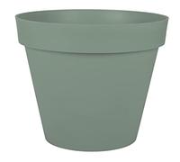 EDA - Maceta Redonda Toscana de 48 cm de diámetro - Volumen 43 L - Ø 47,5 x 39 cm - Verde Laurel