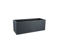 EDA PLASTIQUE Jardiniere Graphit Up - 57 L - 79.5 x 29.5 x 29.5 cm - Gris antracita