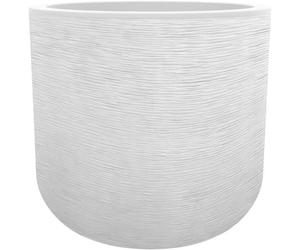 EDA PLASTIQUE - Maceta redonda 50 cm Graphit'Up - 67 L - Blanco cal