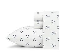 Eddie Bauer Downstream Cotton Percale Sheet Set Queen