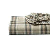 Eddie Bauer Edgewood Cuadros Franela Juego de sábanas, Edgewood Plaid, Matrimonio