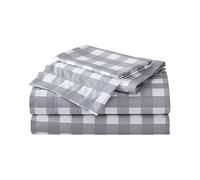 Eddie Bauer Home Sheets - Juego de Ropa de Cama de percal de algodón, crujiente y Fresco, Elegante decoración del hogar, King, Cuadros de Lago