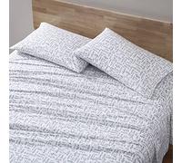 Eddie Bauer - Sábanas Queen, Juego de Cama de percal de algodón, decoración Fresca y Fresca del hogar (Albright Hill Green, Queen)