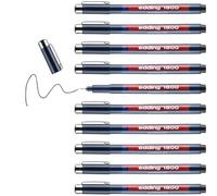 Edding 0.1mm Profipen - Negro, 10