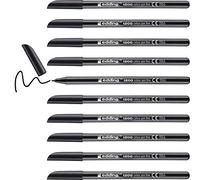 Rotulador edding punta fibra 1200 negro n.1 -punta redonda 0.5 mm