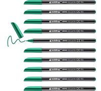 edding Rotulador 1200 – punta de fibra, punta redonda 0,5 mm, verde n.4