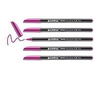 edding Rotulador punta de fibra 1200 Magenta n.20 – punta redonda 0,5 mm