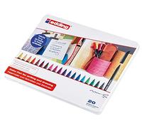 edding Rotulador punta fibra 1200 punta redonda 0,5 mm caja 20 colores surtidos