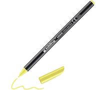 edding 1200 rotulador de color de trazo fino - amarillo neón - 1 rotulador - punta redonda de 1 mm - marcador dibujar y escribir