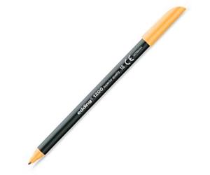 Edding 1200 rotulador de color de trazo fino - naranja claro - 1 rotul