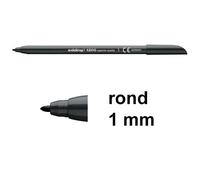 Edding Rotulador EDDING 1200 – punta redonda 1 mm – Negro