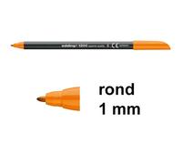Edding 1200 Rotulador naranja de punta redonda (1 mm)