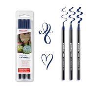 edding Pluma fuente 1255 2.0 Azul 3 piezas