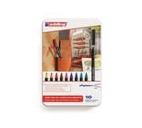 Edding 1300 colourpen rotulador negro, azul, marrón, verde, naranja,