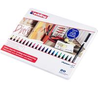 Edding Rotuladores 1300 – Caja metálica x20 colores