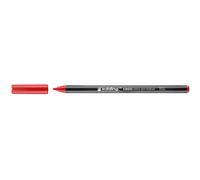 Edding 1300 rotulador - punta redonda - trazo 2 mm. - tinta con base de agua - color rojo (10 uds)