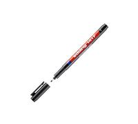 Edding Rotuladores permanentes 141F – punta fina 0,6 mm – lote 5, negro