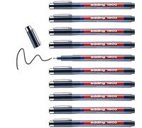 Edding 1800 Profipen Dibujo Técnico Pluma 0.7mm Falso Pulgar - Negro