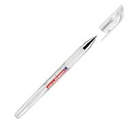 Edding 2185 Roller de Gel - Blanco - 1 Rotulador - 0,7 mm - Bolígrafo para Escribir, Colorear o Decorar Bullet Journals - Rotulador para Mandalas