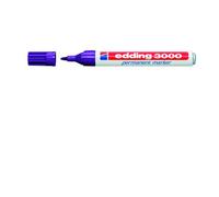EDDING 3000 Marcador permanente punta redonda 1.5-3mm violeta 3000-08