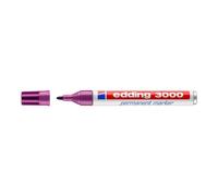Edding - 3000 marcador permanente Punta redonda Magenta 1 pieza(s) 3000-20