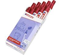 edding Rotulador permanente 3000 – punta redonda 1,5-3 mm – rojo