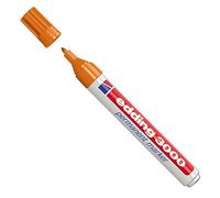 edding 3000 rotuladores permanentes, punta redonda, aprox. 1,5-3 mm (1 unidad, naranja)