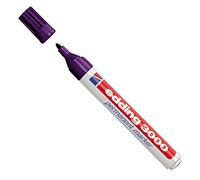 Edding 3000 rotuladores permanentes, punta redonda de 1,5 - 3 mm (1 pieza, morado)